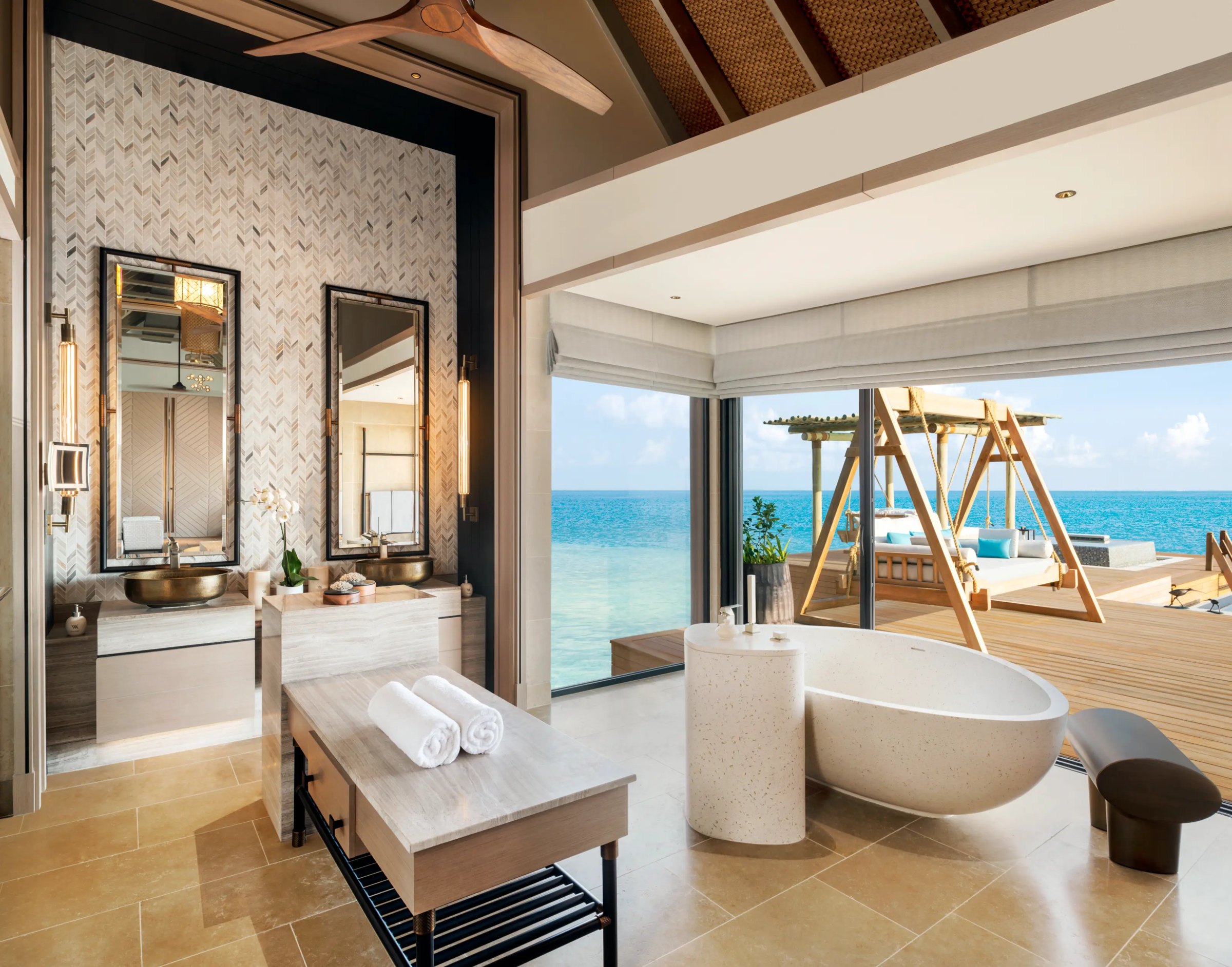 Two Bedroom Reef Villa with Pool at Waldorf Astoria Maldives Ithaafushi thumbnail 4